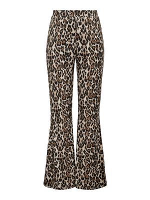 ONLANNA RIB FLARED AOP LEGGING CS JRS Black-Leo