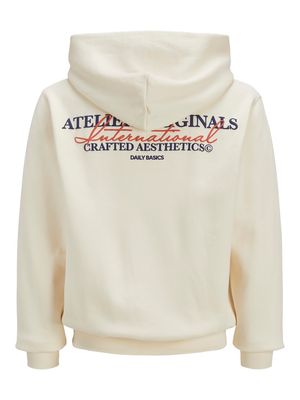 JORISLINGTON BACK SWEAT HOOD SN Antique White