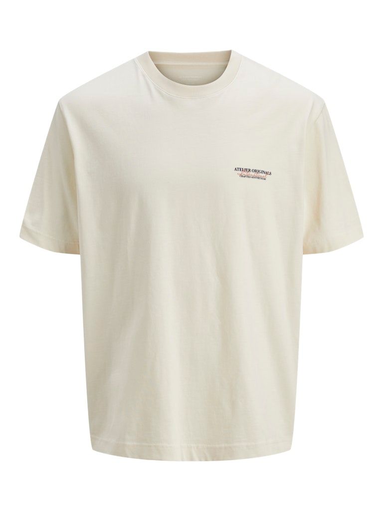JORISLINGTON TYPE TEE SS CREW NECK SN Antique White