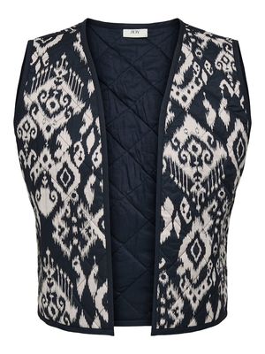 JDYTIGER WAISTCOAT WVN Phantom/IKAT CREAM
