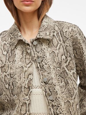VICHIA L/S JACKET  Birch-SNAKE