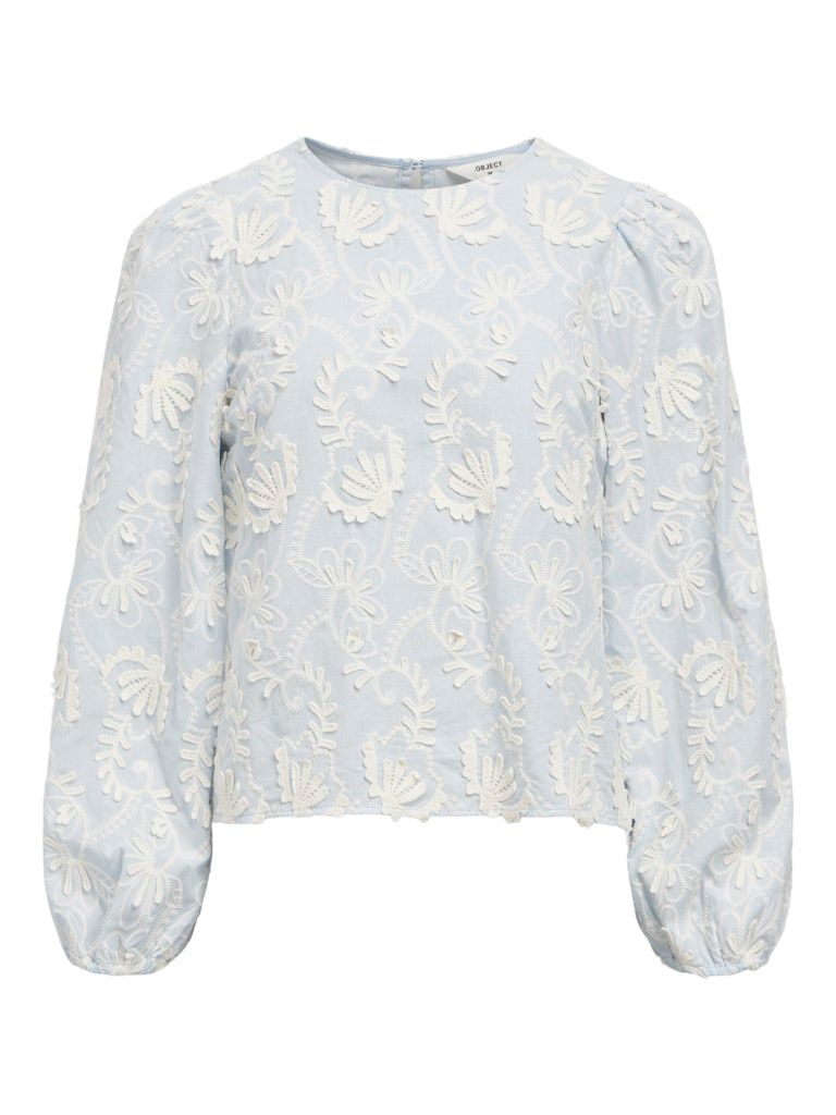 OBJMYA RE L/S TOP NOOS Kentucky Blue/Cloud