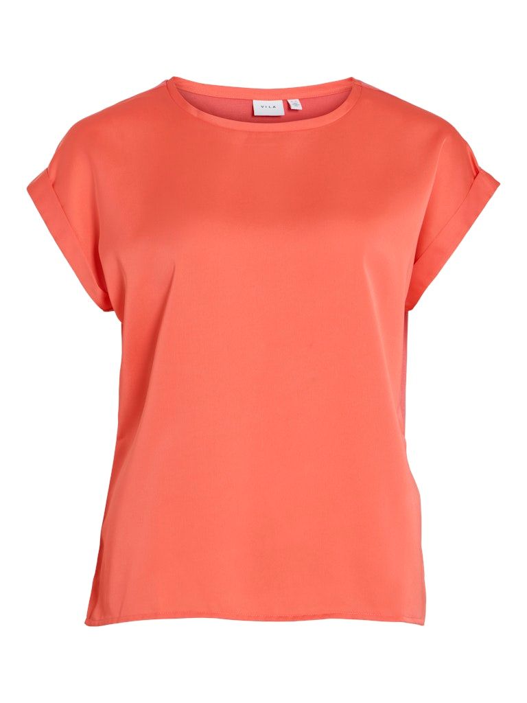 VIELLETTE S/S SATIN TOP - NOOS Dubarry