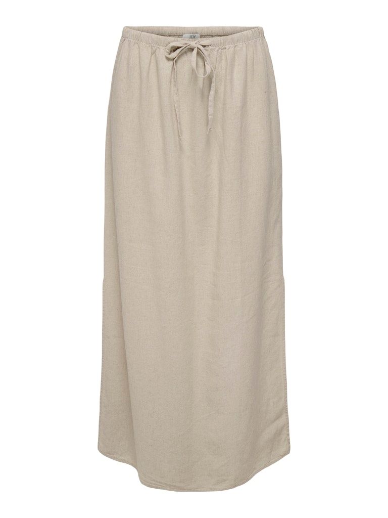 JDYSAY MW MAXI SLIT SKIRT WVN DIA Oatmeal/MELANGE