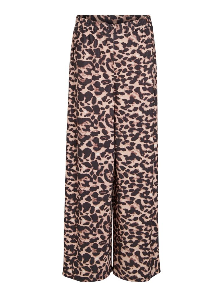VILEOA RW WIDE PANTS Black/LEO