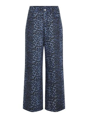 VICHIA HW COLORFUL LEO JEANS Regatta/LEO