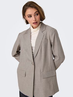 ONLLINDA LS BOYFR MEL BLAZER TLR NOOS Fungi/MELANGE