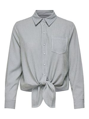 ONLLECEY LS KNOT SHIRT NOOS WVN Pine Grove/CLOUD DAN