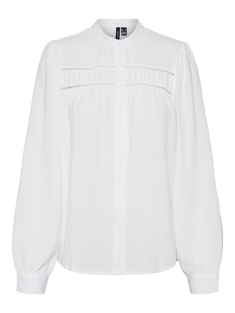 VMEMMA LS LACE SHIRT WVN GA NOOS Snow White