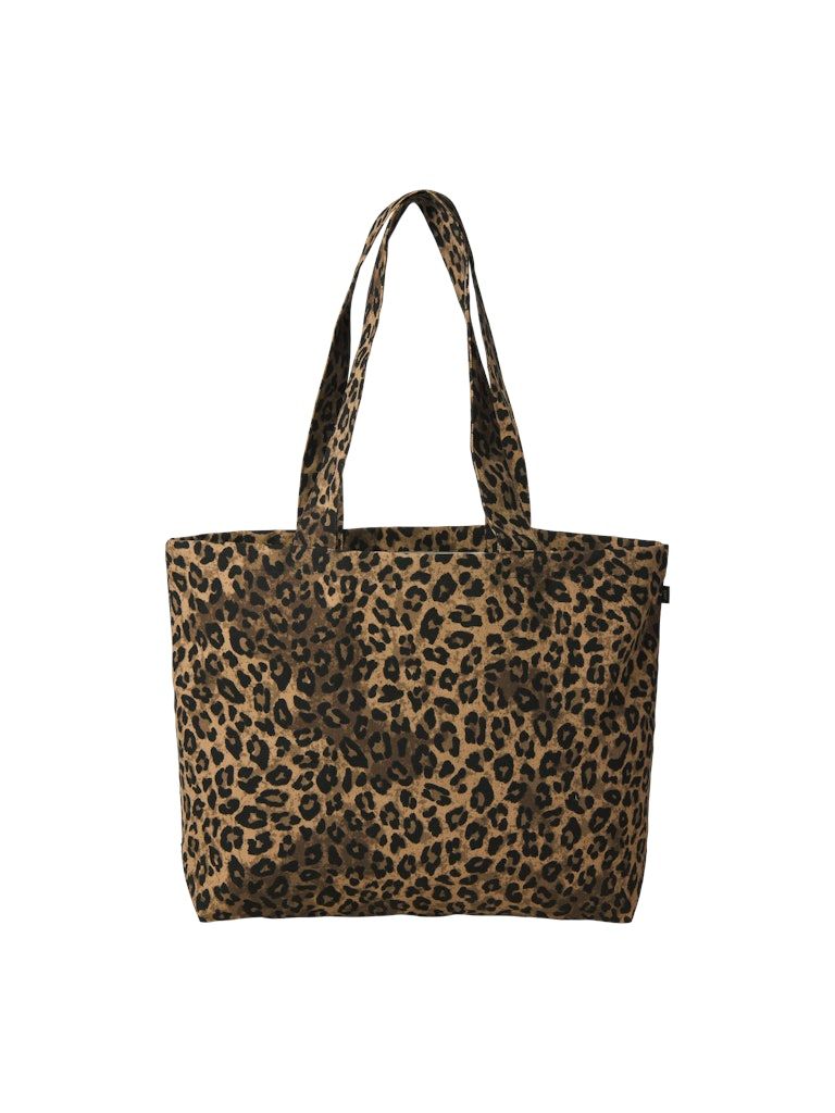 JXBETHANY AOP TOTE BAG ACC Seedpearl/W. LEO