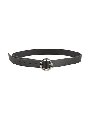 PCBONNA JEANS BELT NOOS WB Black-GOLD BUCKLE