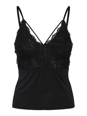 PCNICHELLE STRAP TOP NOOS Black