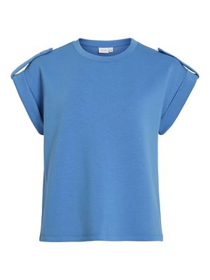 VISIFFI O-NECK CAP SLEEVE TOP/PB Regatta