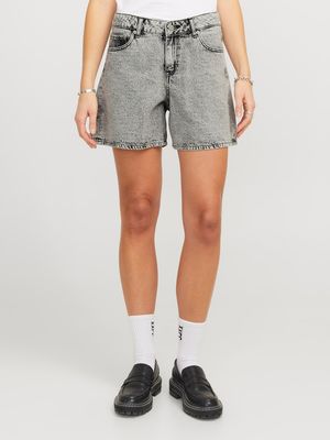 JXLAURA SHORT MW DENIM SHORTS DNM SN Light Grey Denim