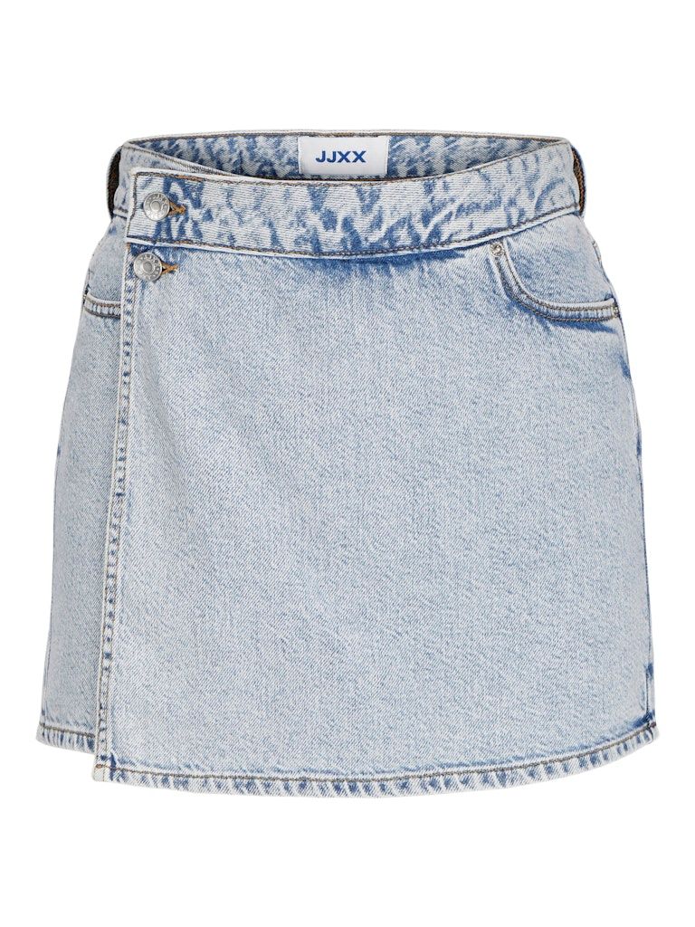 JXGRETA HW DENIM SKORT DNM SN Light Blue Denim