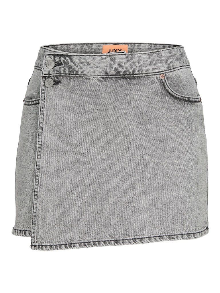 JXGRETA HW DENIM SKORT DNM SN Light Grey Denim