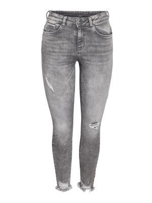 NMKIMMY NW DESTROY ANK SKNY AZ368MG NOOS Medium Grey Denim