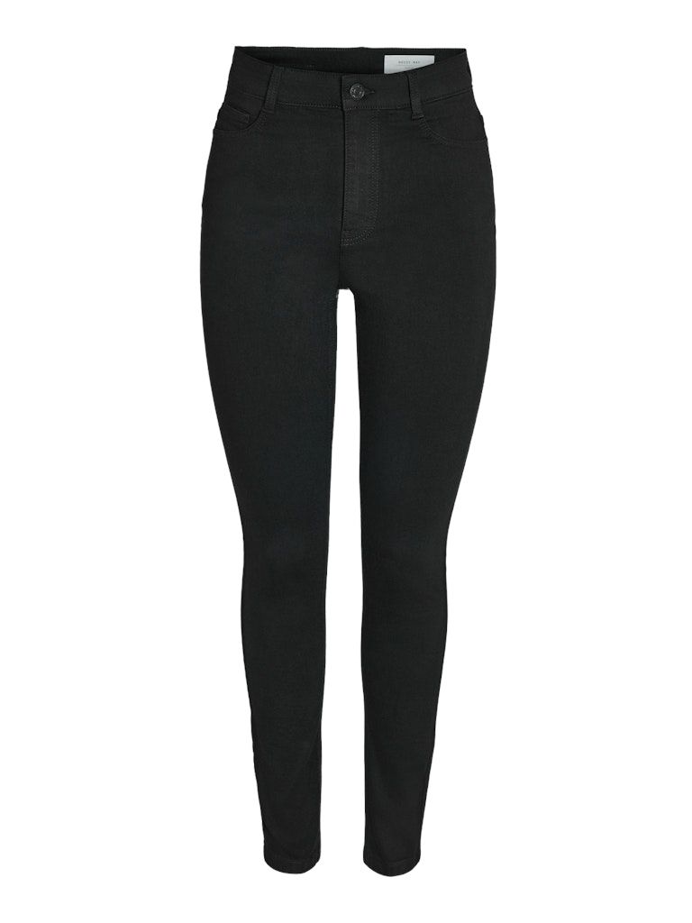 NMSOLLY HW SKINNY JEANS VI412BL NOOS Black