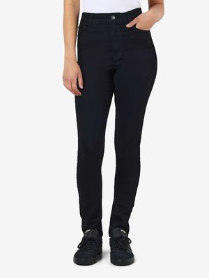 NMSOLLY HW SKINNY JEANS VI412BL NOOS Black