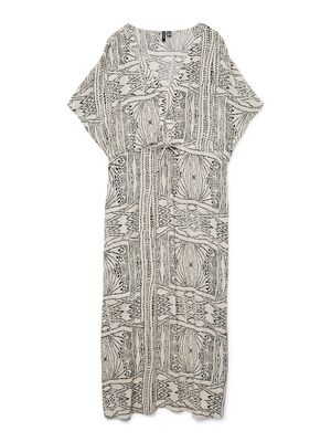 VMMENNY SS 7/8 KAFTAN WVN GA Oatmeal/Tenna