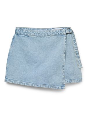 VMVICA HR SHORT DNM SKORT VI3450 Light Blue Denim