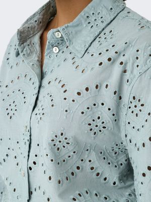 ONLVALAIS L/S SHIRT WVN NOOS Abyss