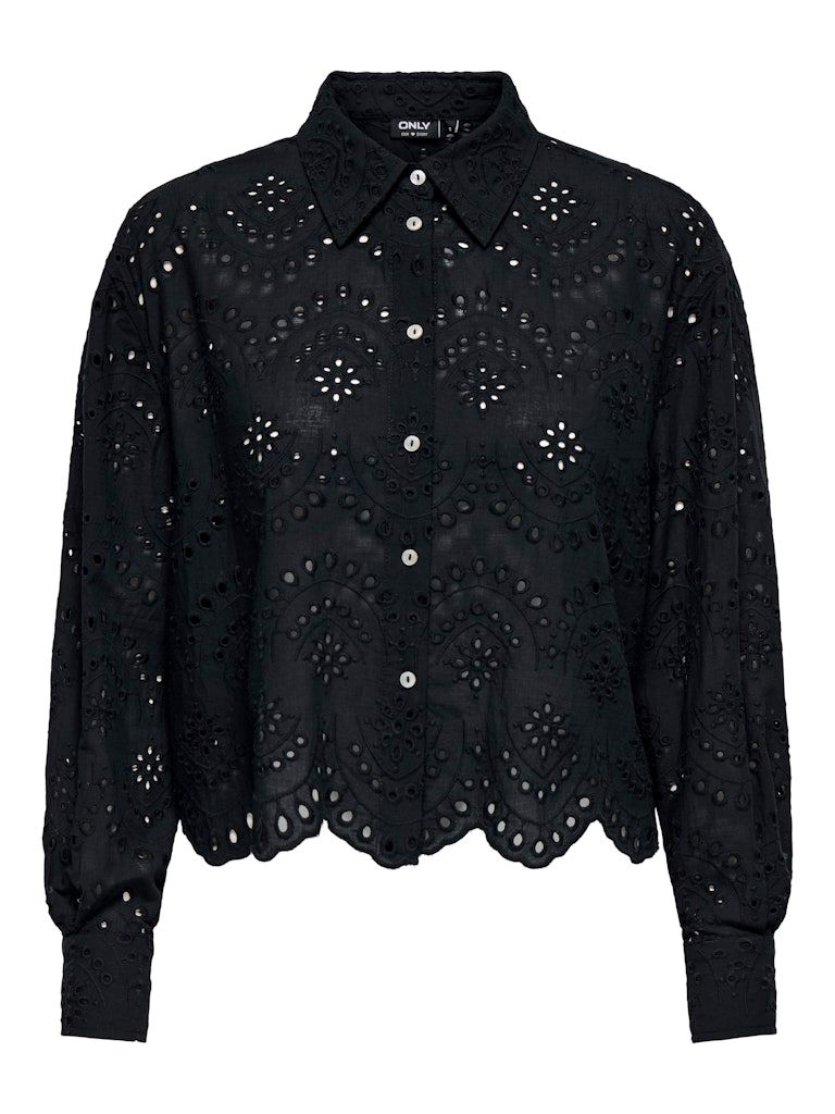 ONLVALAIS L/S SHIRT WVN NOOS Black