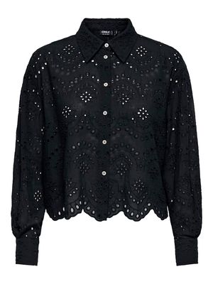 ONLVALAIS L/S SHIRT WVN NOOS Black