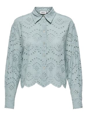 ONLVALAIS L/S SHIRT WVN NOOS Abyss