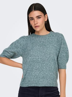 ONLRICA LIFE 2/4 PULLOVER KNT NOOSSea Moss/W. Melange