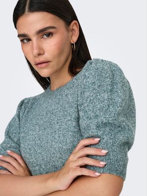 ONLRICA LIFE 2/4 PULLOVER KNT NOOSSea Moss/W. Melange