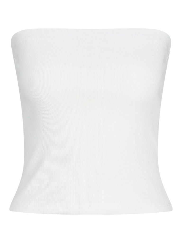 JXFIONA STR SL RIB TUBE TOP JRS Bright White