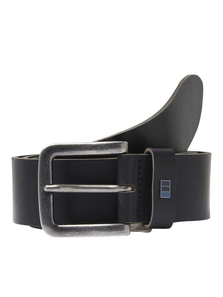 JACFLAG LEATHER BELT 4 CM NOOS Black