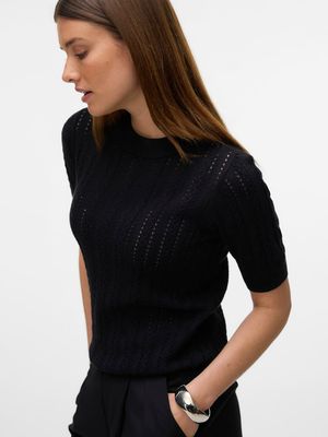 VMMORENA 2/4 O-NECK PULLOVER GA BOO REP Black