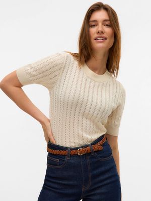 VMMORENA 2/4 O-NECK PULLOVER GA BOO REP Birch