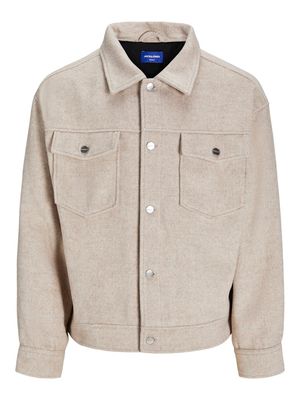 JORRIDGEWOOD MELANGE OVERSHIRT LS Peyote