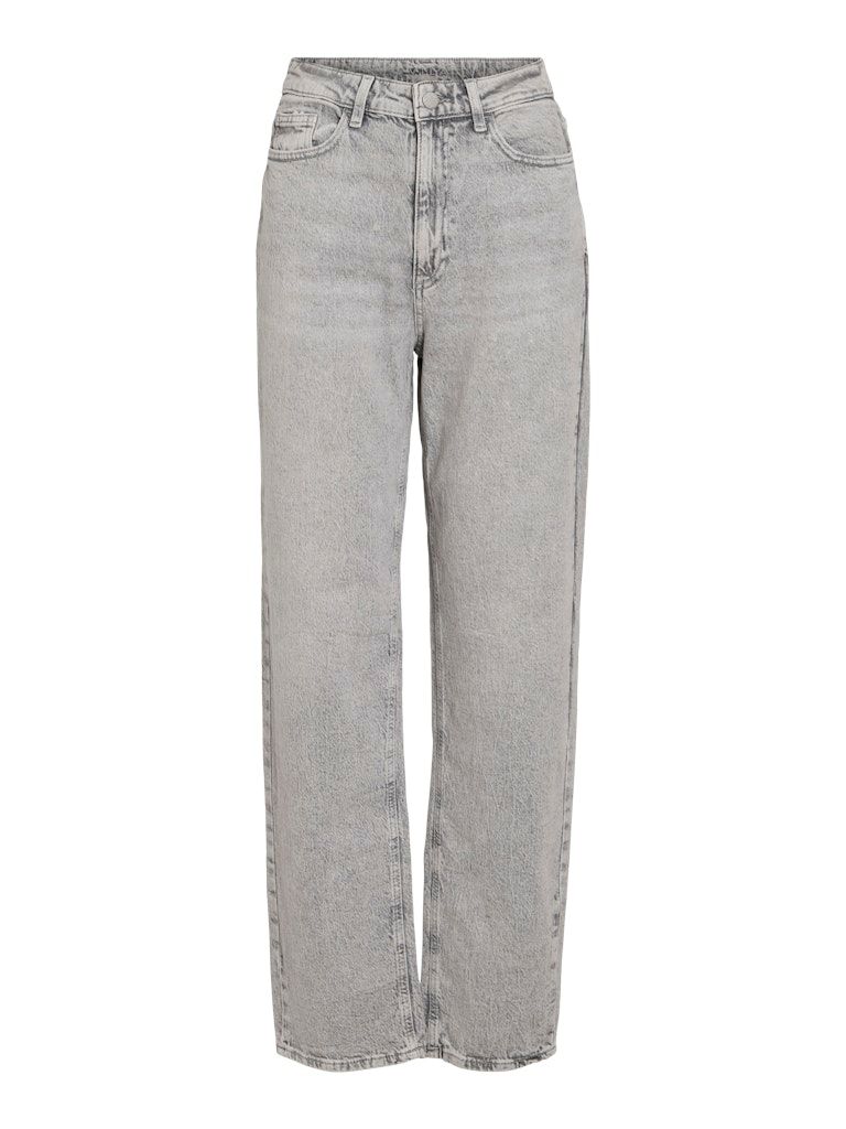 VIKELLY JAF HW STRAIGHT JEANS-NOOS Light Grey Denim/was