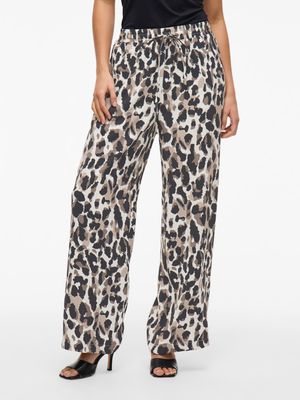 VIJOSA HW WIDE PANTS - NOOS Birch-ASTRID