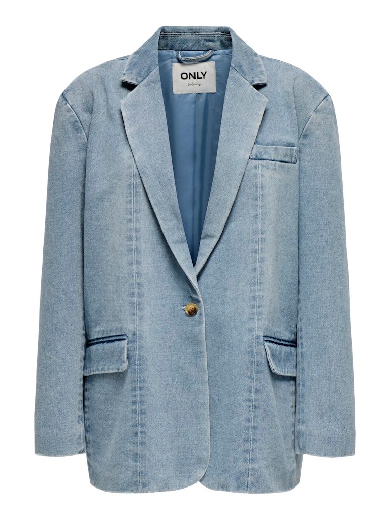 ONLCORY LS DNM BLAZER GUA Light Blue Denim