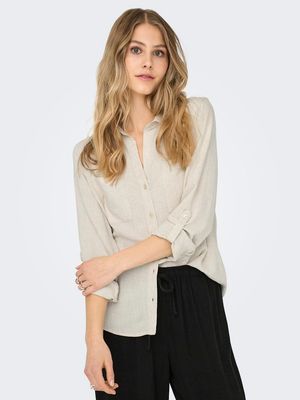 ONLYASMIN-SIESTA LS LI BL SHIRT PNT NOOS Moonbeam
