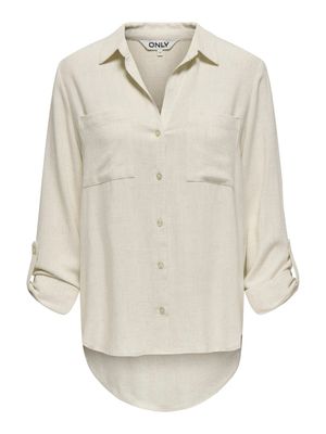 ONLYASMIN-SIESTA LS LI BL SHIRT PNT NOOS Moonbeam