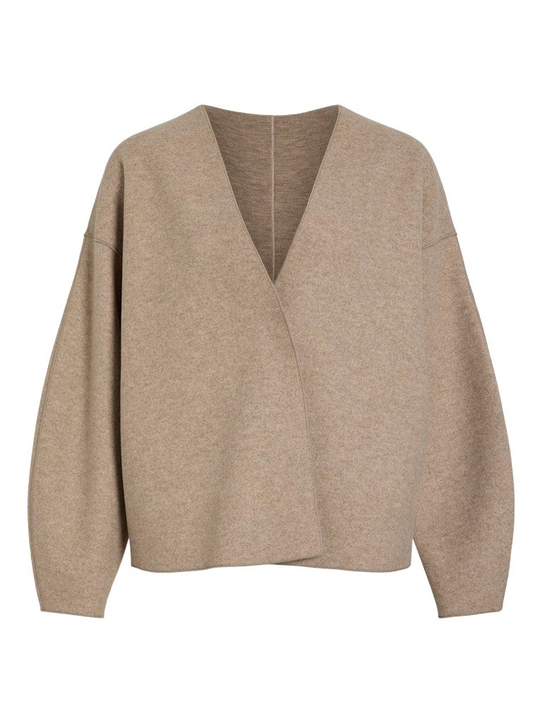 VIJUICE LOOSE L/S JACKET - NOOS Natural Melange