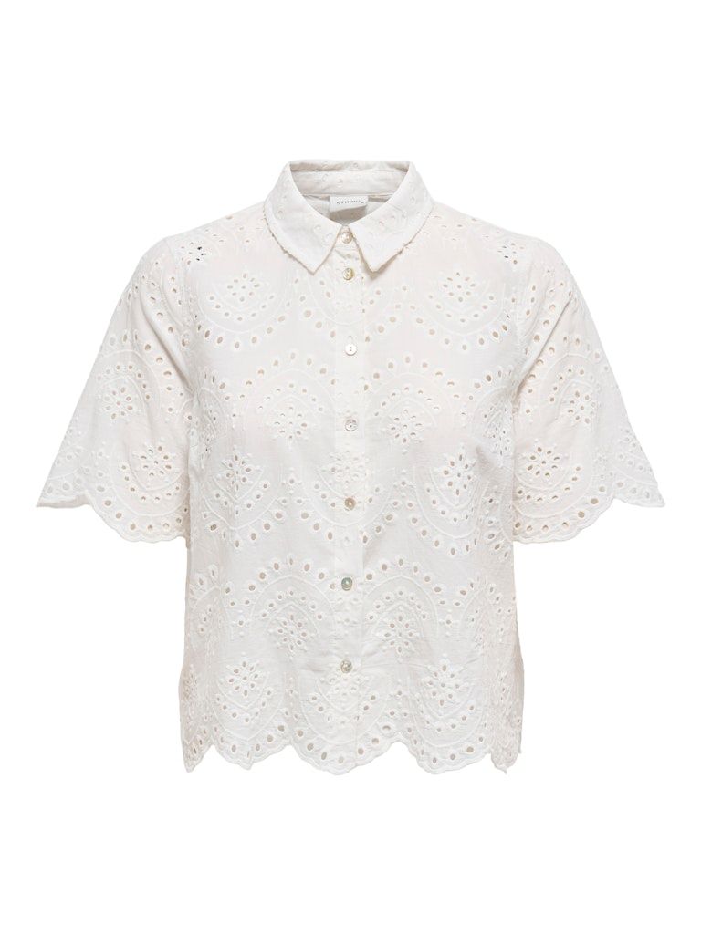 ONLVALAIS S/S SHIRT WVN Cloud Dancer