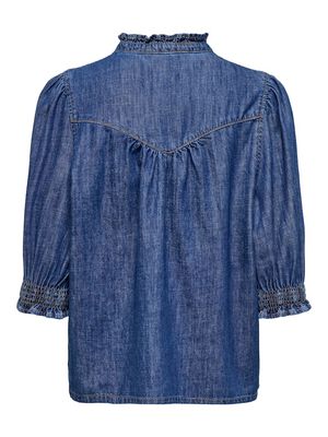 ONLRAYA 3/4 SHIRT DNM AKM NOOS Medium Blue Denim