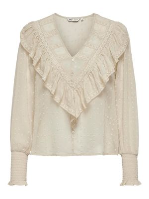 ONLELEANOR LIFE L/S DOBBY TOP WVN NOOS Peyote
