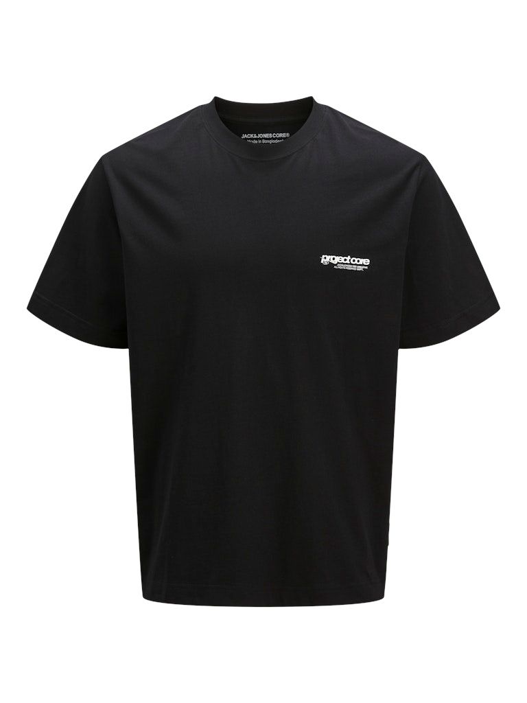 JCOUNION BACK PRINT TEE SS CREW NOOS Black
