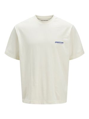 JCOUNION BACK PRINT TEE SS CREW NOOS Sweet Corn