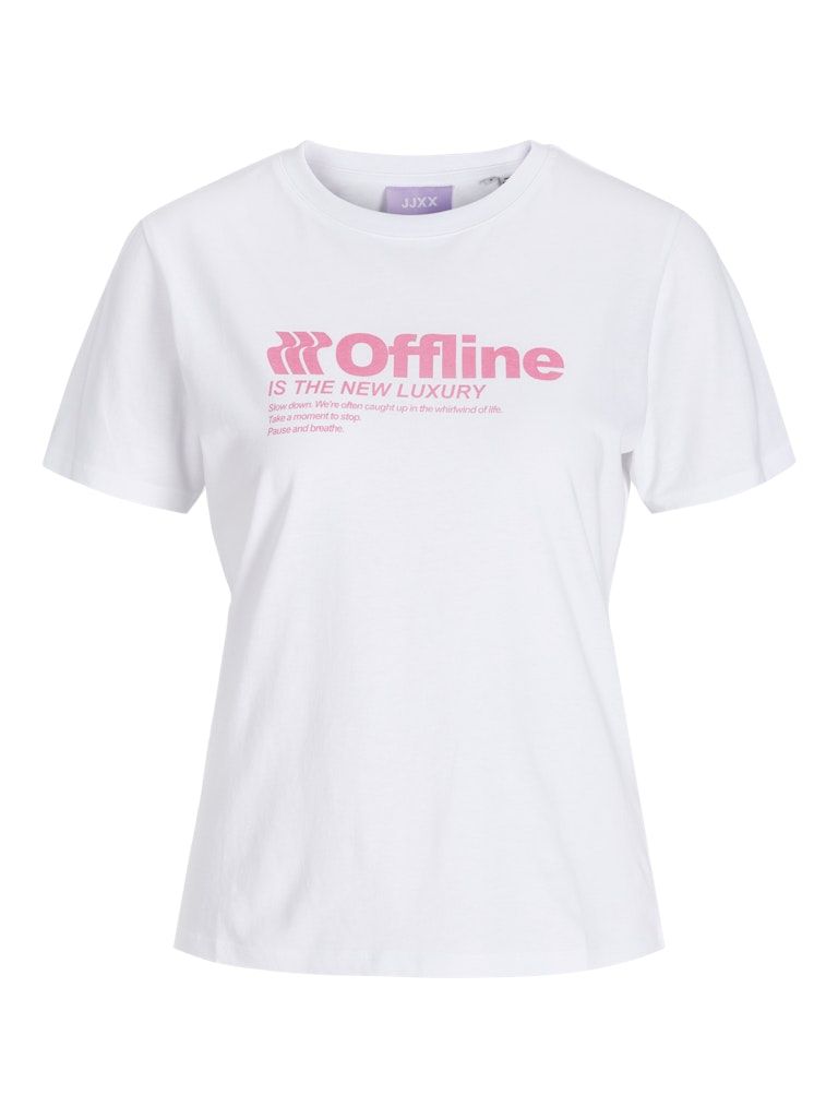 JXLUNA REG FIT SS TEE JRS Bright White/Offline