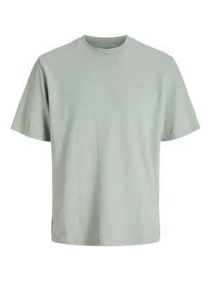 JCOPACER STRUCTURE TEE SS CREW NECK SMU Aqua Gray