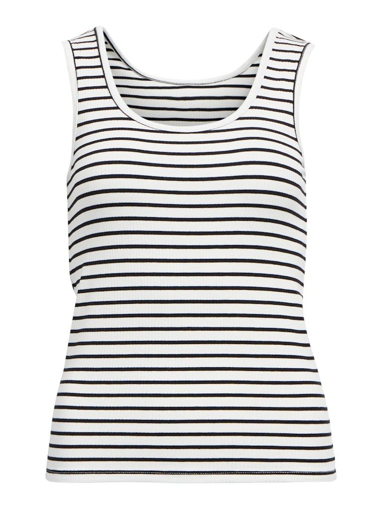 OBJJAMIE S/L SLI TANK TOP AOP NOOS  White/Black